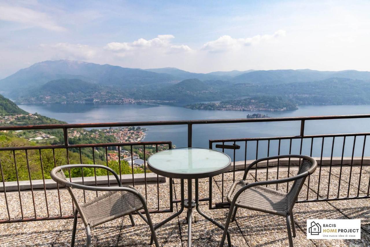 Casa Liviya - Appartamento Con Vista Lago Madonna Del Sasso Esterno foto